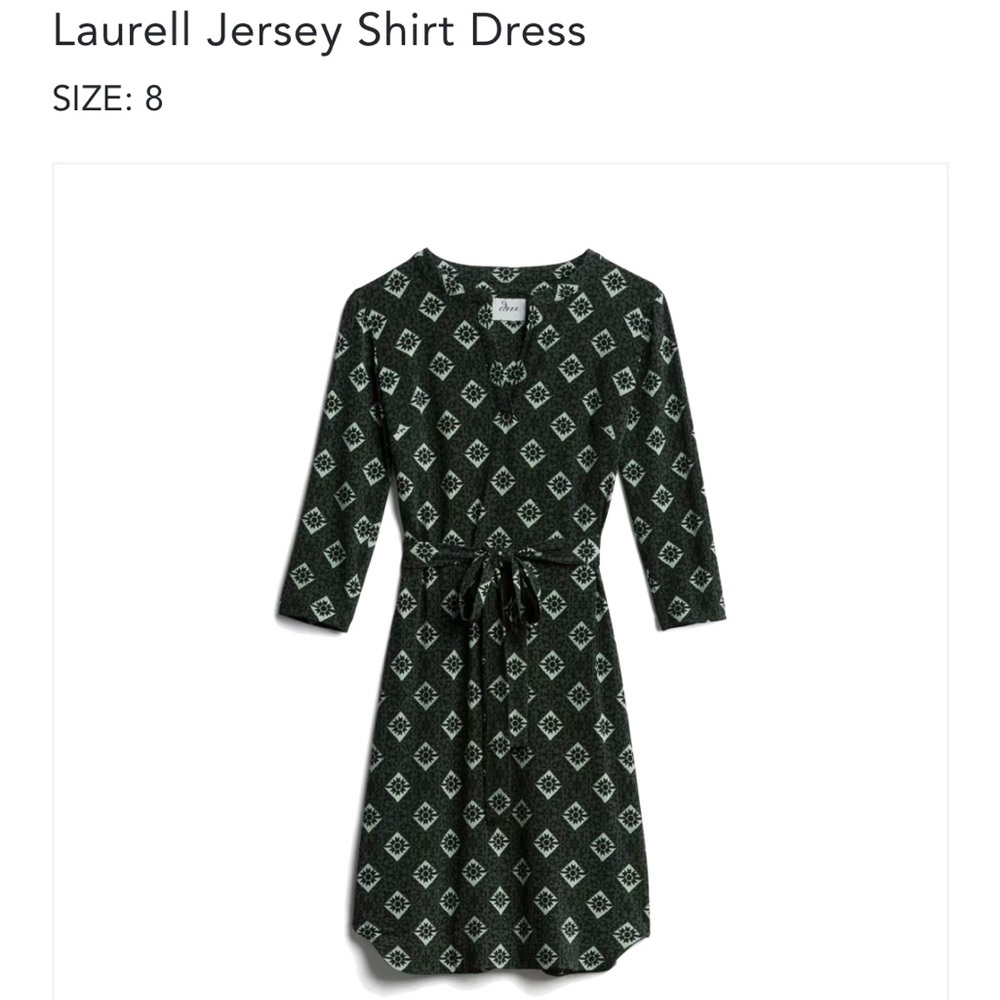 DM Collection Laurell Jersey Shirt Dress